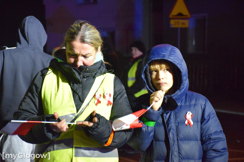 I Nocny Marszobieg dla Niepodłej w Grębocicach