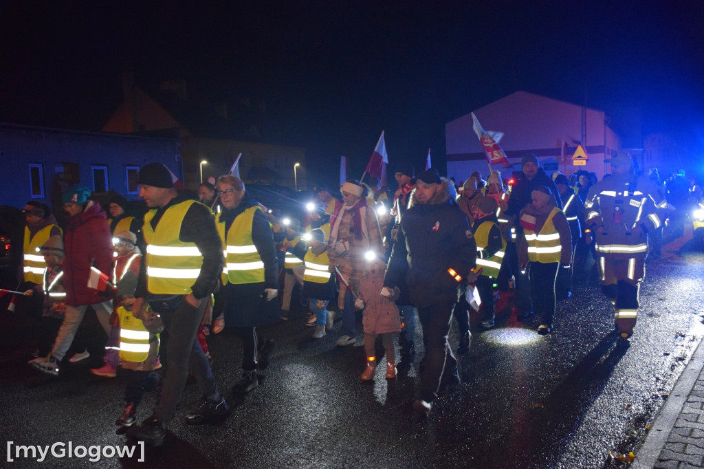 I Nocny Marszobieg dla Niepodłej w Grębocicach