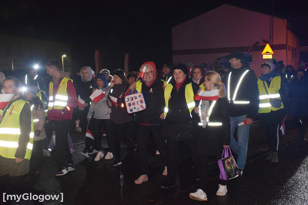 I Nocny Marszobieg dla Niepodłej w Grębocicach