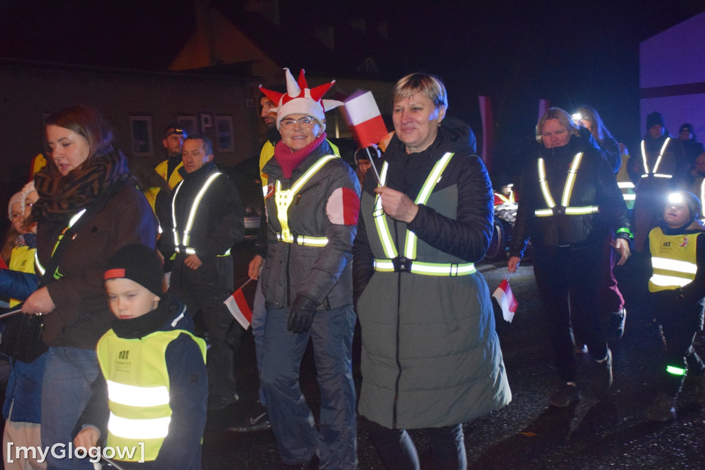 I Nocny Marszobieg dla Niepodłej w Grębocicach