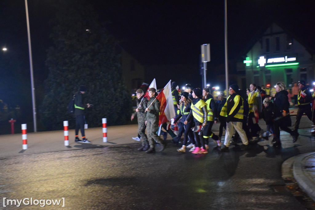I Nocny Marszobieg dla Niepodłej w Grębocicach