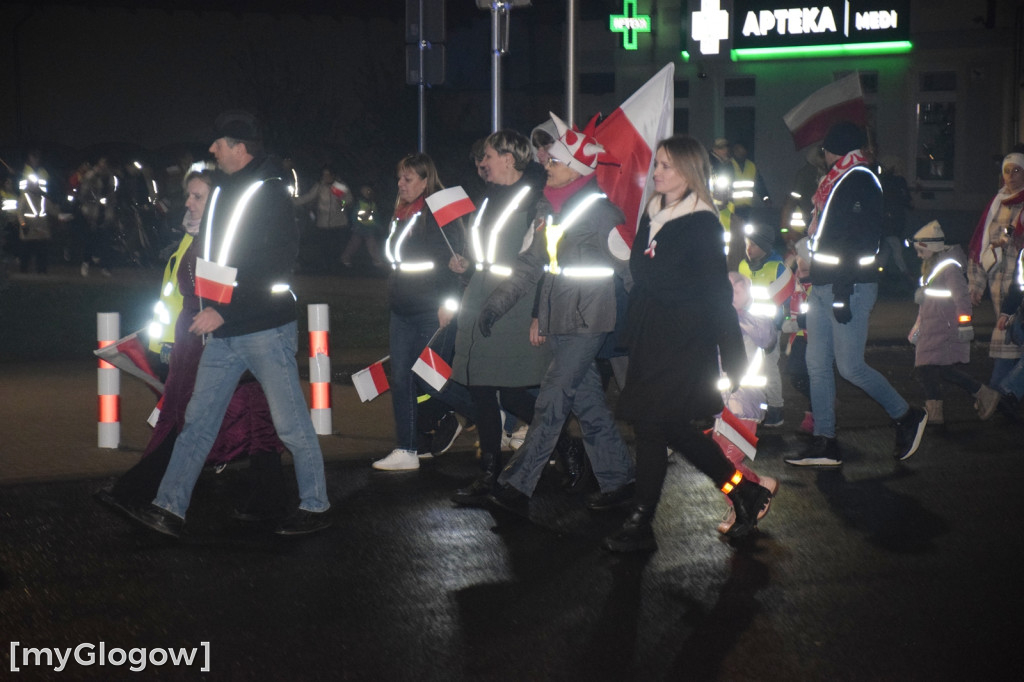 I Nocny Marszobieg dla Niepodłej w Grębocicach