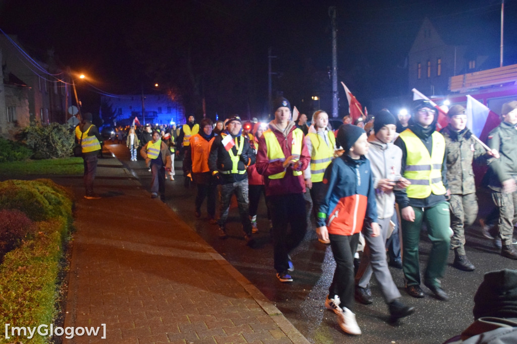 I Nocny Marszobieg dla Niepodłej w Grębocicach