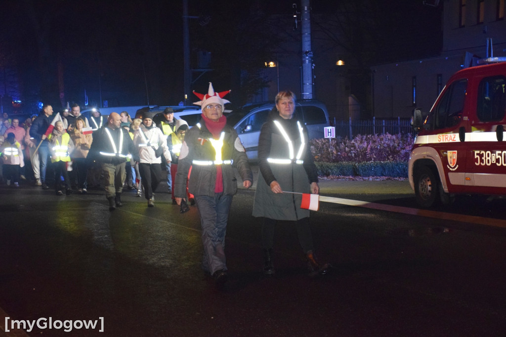 I Nocny Marszobieg dla Niepodłej w Grębocicach