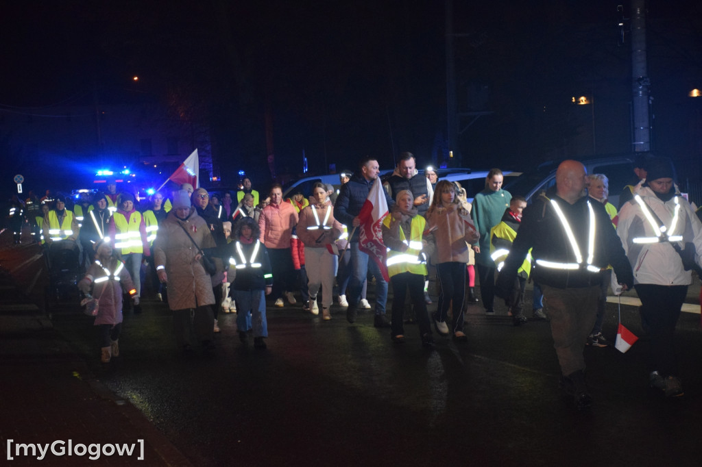 I Nocny Marszobieg dla Niepodłej w Grębocicach