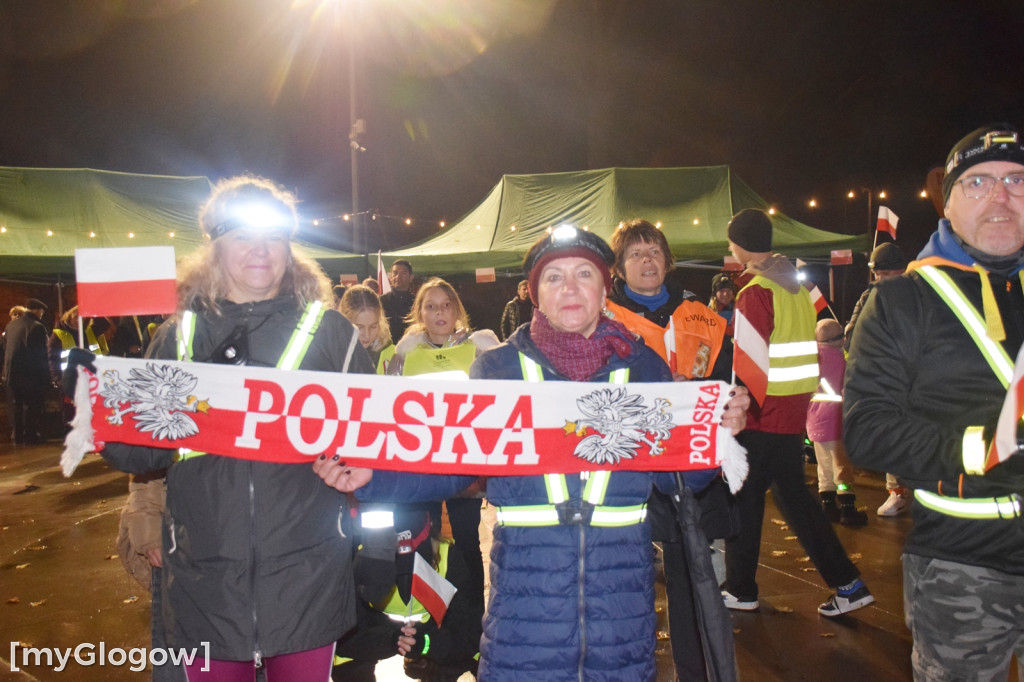 I Nocny Marszobieg dla Niepodłej w Grębocicach