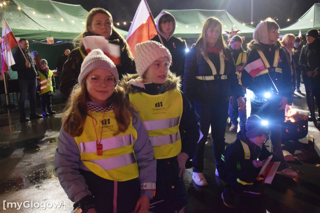 I Nocny Marszobieg dla Niepodłej w Grębocicach