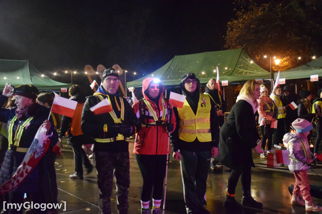 I Nocny Marszobieg dla Niepodłej w Grębocicach