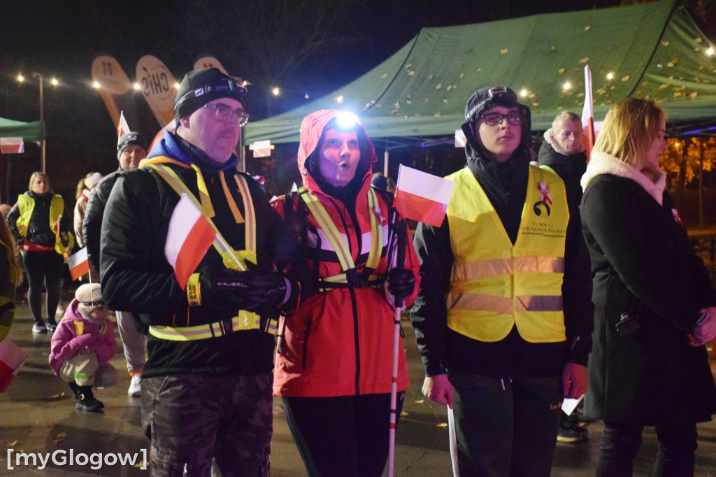 I Nocny Marszobieg dla Niepodłej w Grębocicach