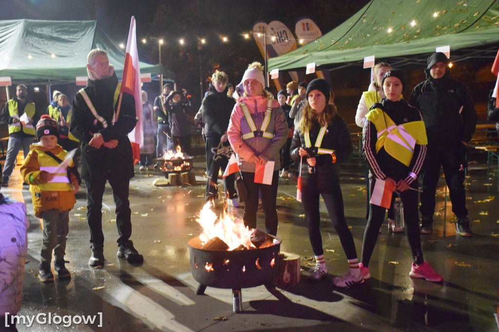 I Nocny Marszobieg dla Niepodłej w Grębocicach