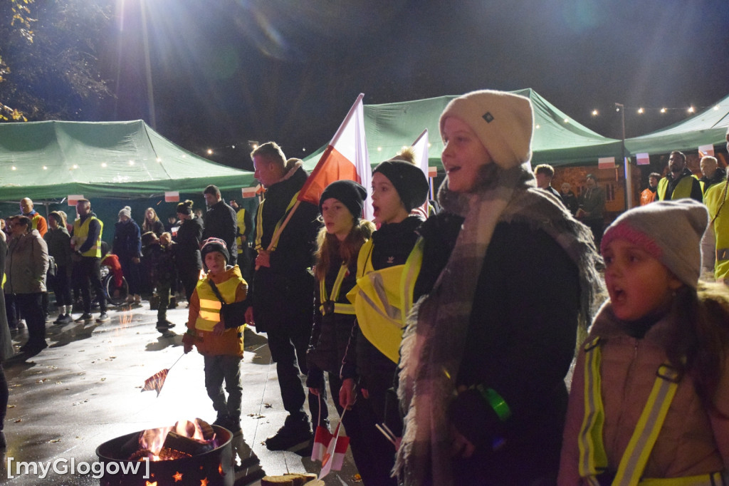 I Nocny Marszobieg dla Niepodłej w Grębocicach