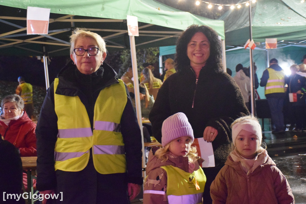 I Nocny Marszobieg dla Niepodłej w Grębocicach