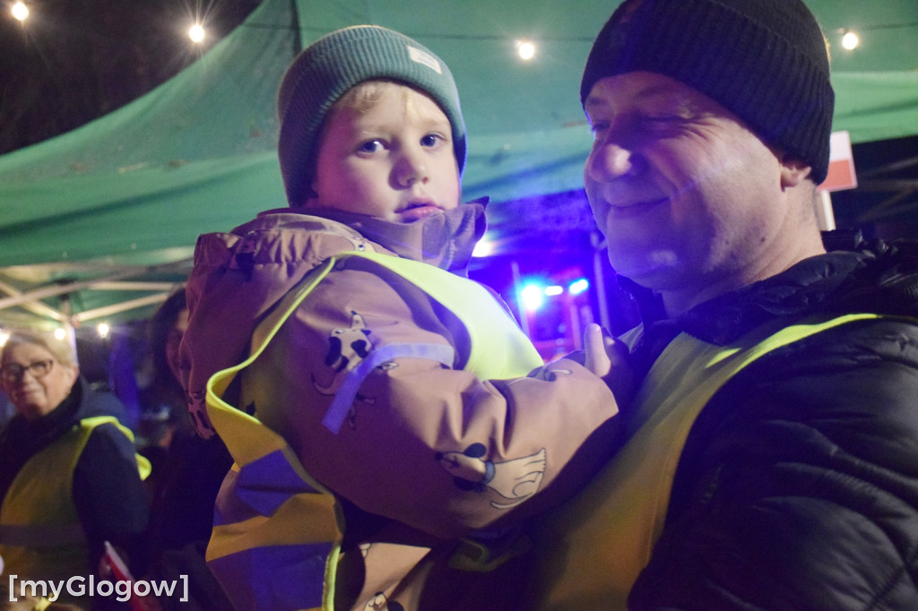 I Nocny Marszobieg dla Niepodłej w Grębocicach