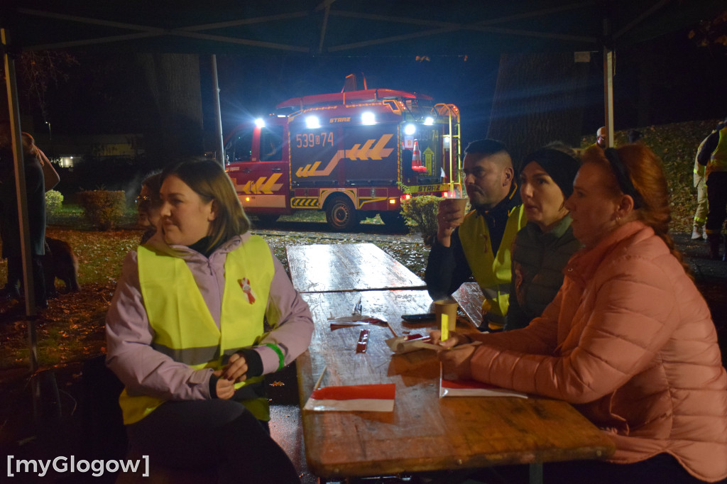 I Nocny Marszobieg dla Niepodłej w Grębocicach