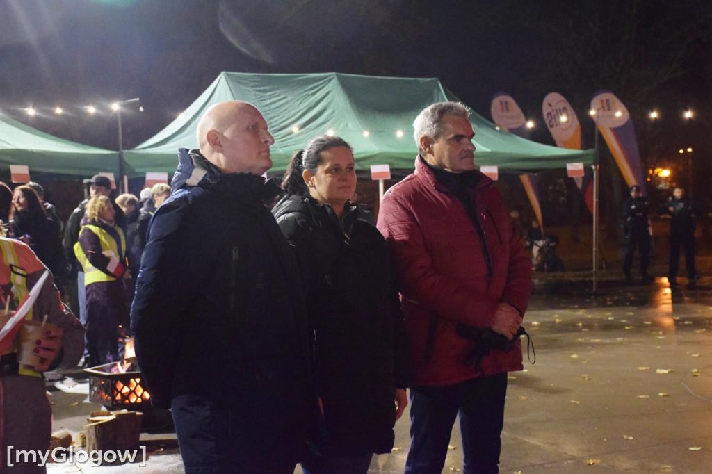 I Nocny Marszobieg dla Niepodłej w Grębocicach