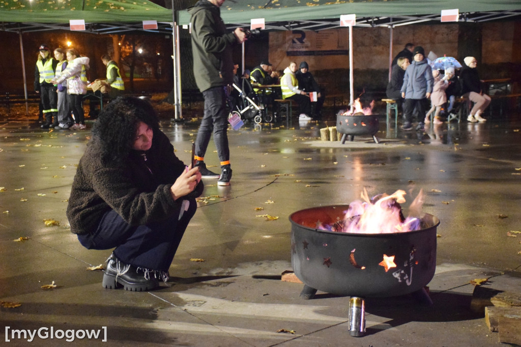 I Nocny Marszobieg dla Niepodłej w Grębocicach