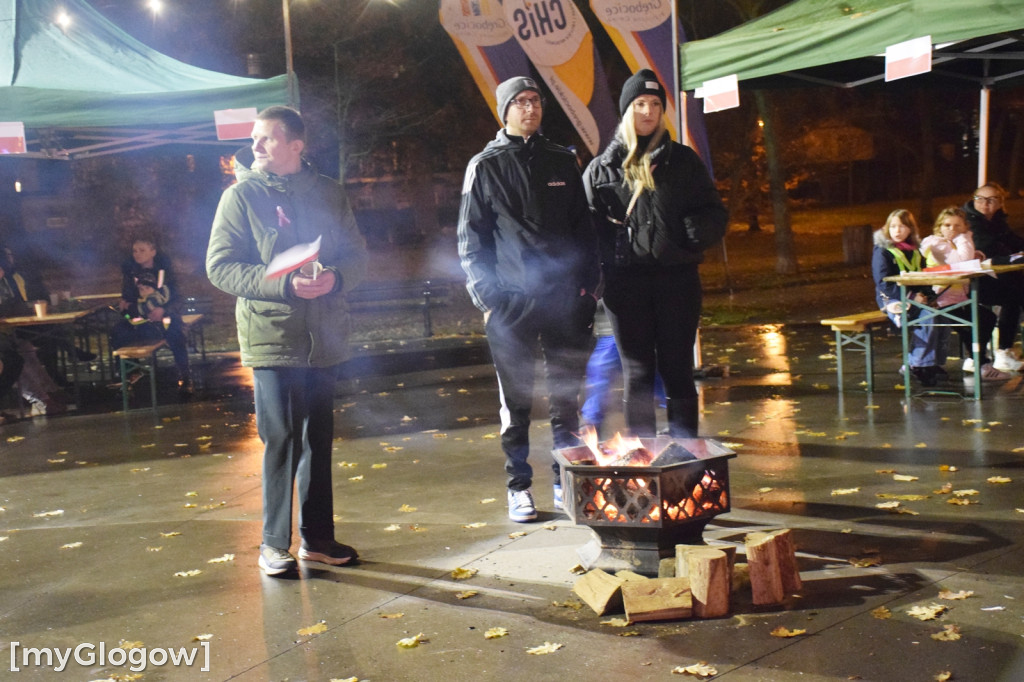 I Nocny Marszobieg dla Niepodłej w Grębocicach