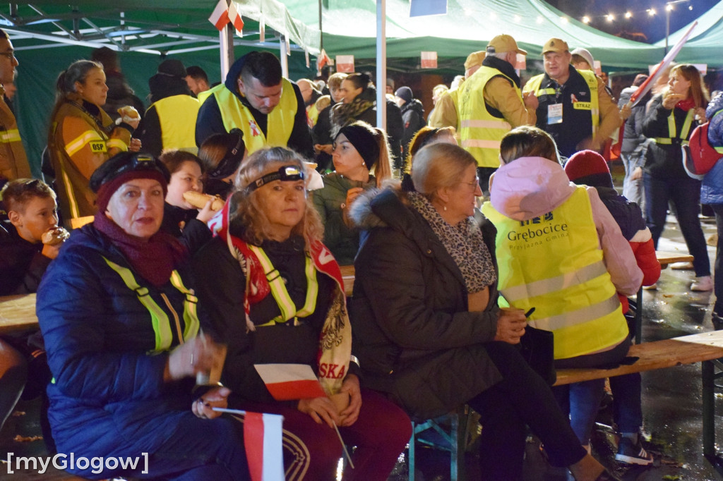 I Nocny Marszobieg dla Niepodłej w Grębocicach