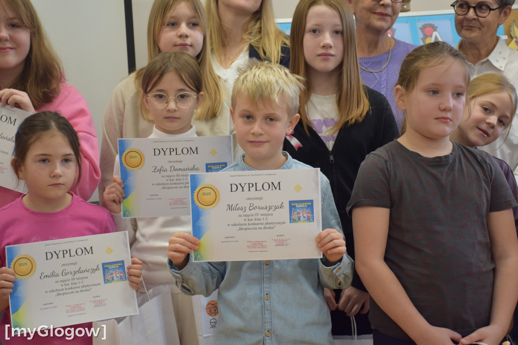 Odblaskowa szkoła w Jerzmanowej