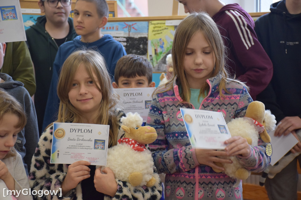 Odblaskowa szkoła w Jerzmanowej