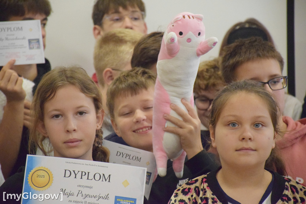 Odblaskowa szkoła w Jerzmanowej