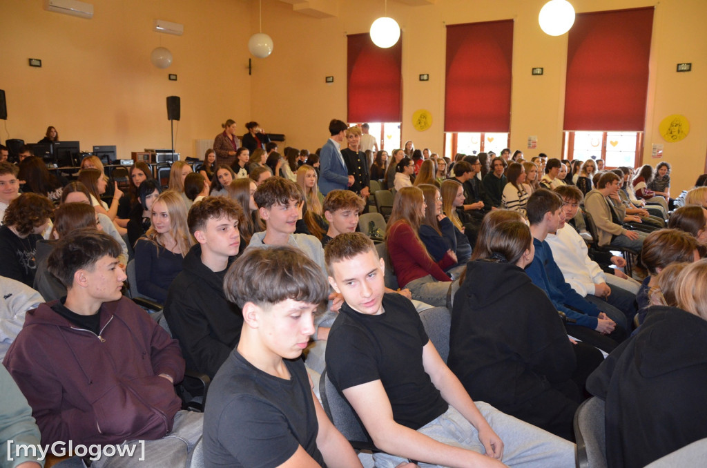 Warsztaty Stop Hejt w I LO w Głogowie