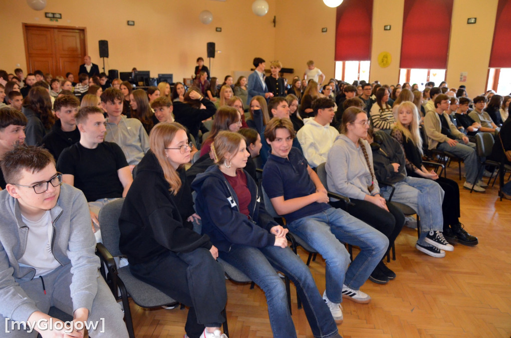 Warsztaty Stop Hejt w I LO w Głogowie