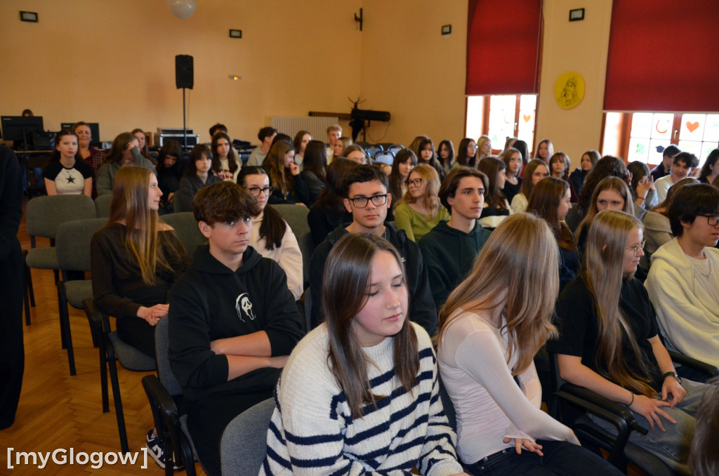 Warsztaty Stop Hejt w I LO w Głogowie