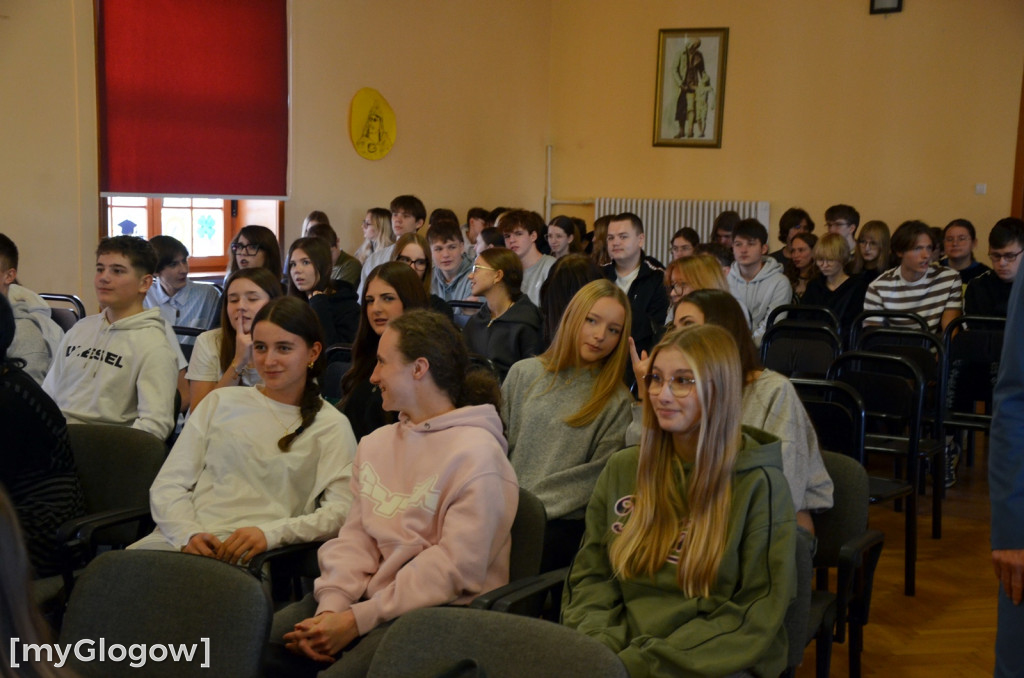 Warsztaty Stop Hejt w I LO w Głogowie