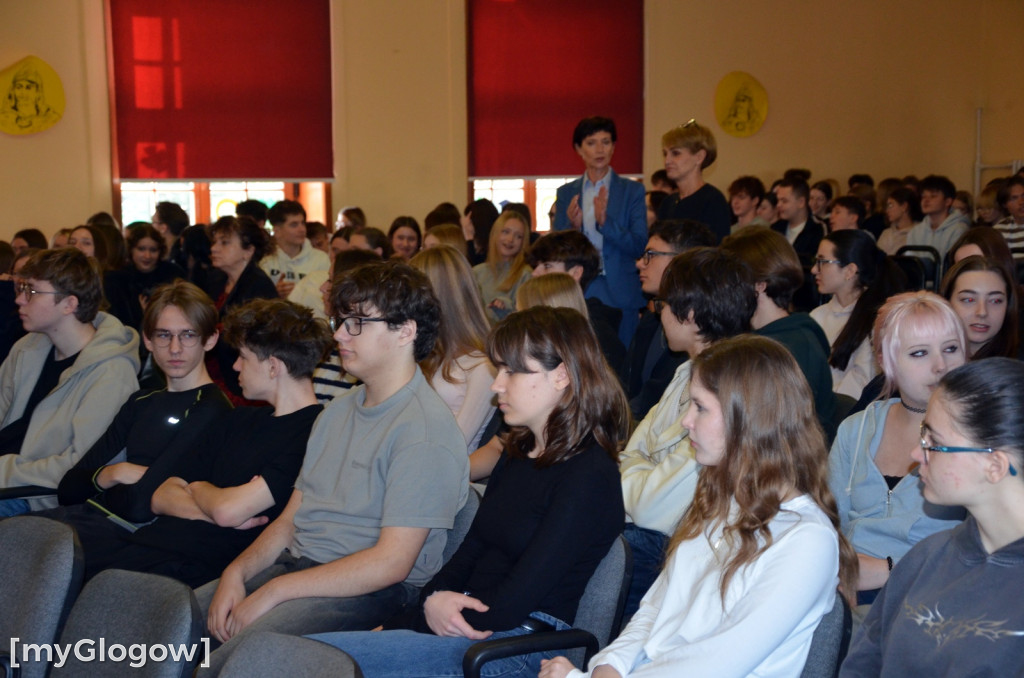 Warsztaty Stop Hejt w I LO w Głogowie