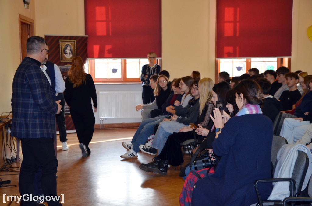 Warsztaty Stop Hejt w I LO w Głogowie