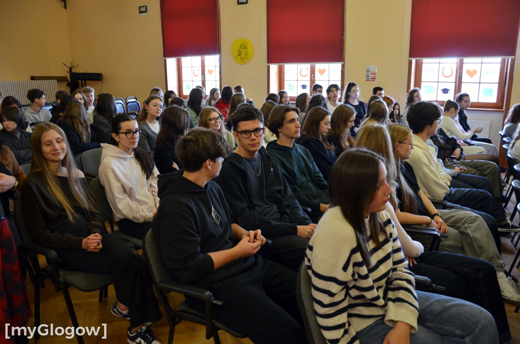 Warsztaty Stop Hejt w I LO w Głogowie