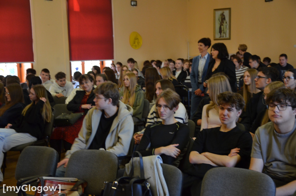 Warsztaty Stop Hejt w I LO w Głogowie