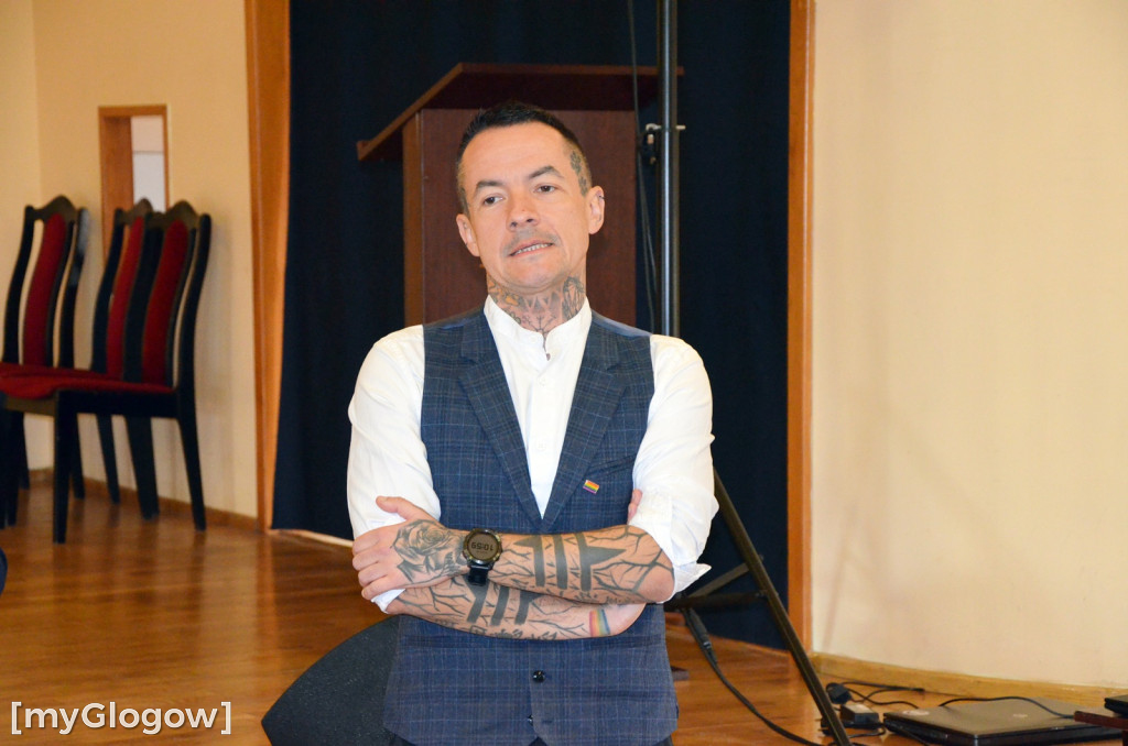 Warsztaty Stop Hejt w I LO w Głogowie