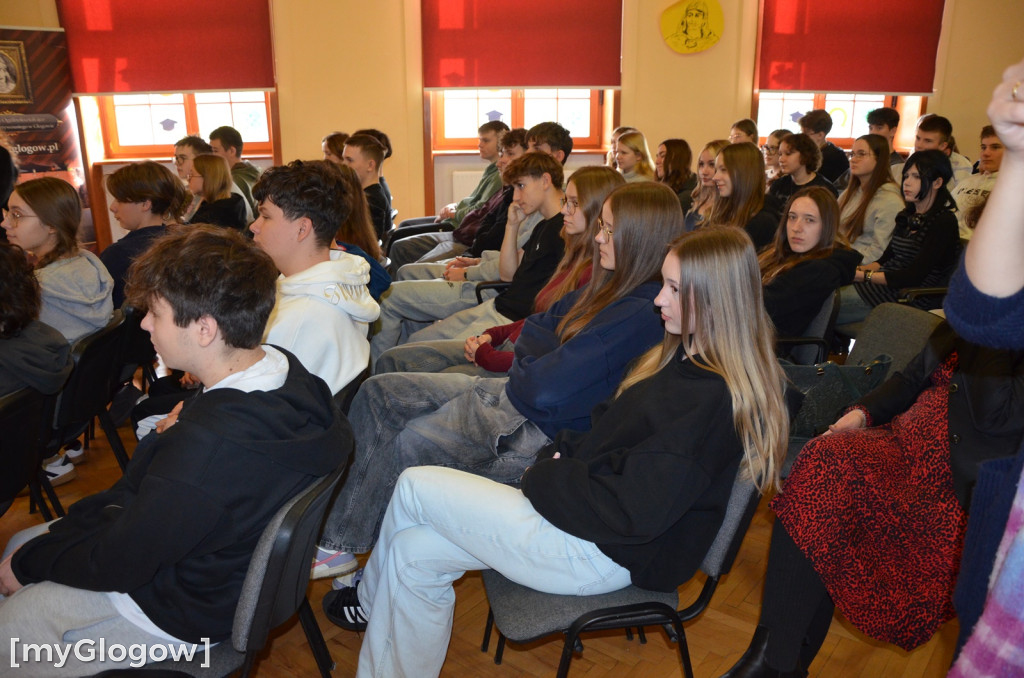 Warsztaty Stop Hejt w I LO w Głogowie