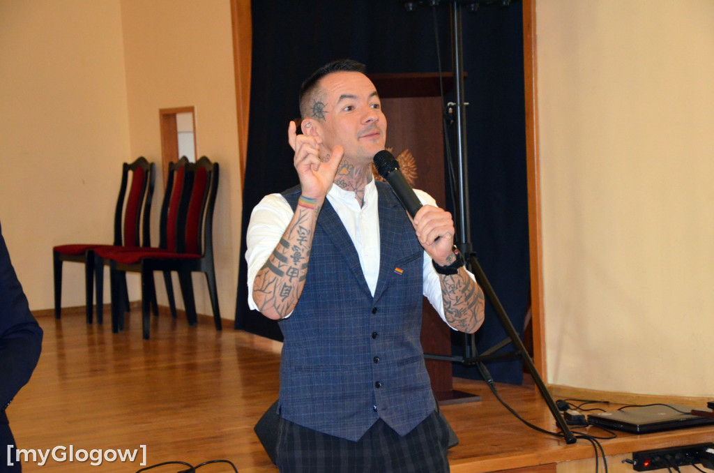 Warsztaty Stop Hejt w I LO w Głogowie