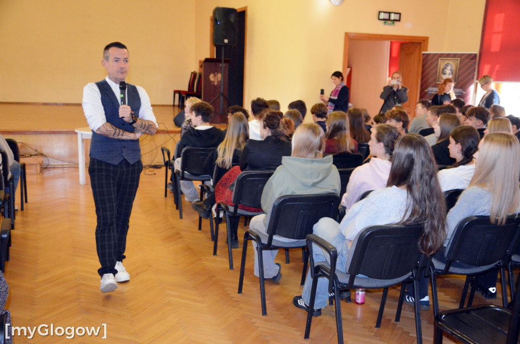 Warsztaty Stop Hejt w I LO w Głogowie