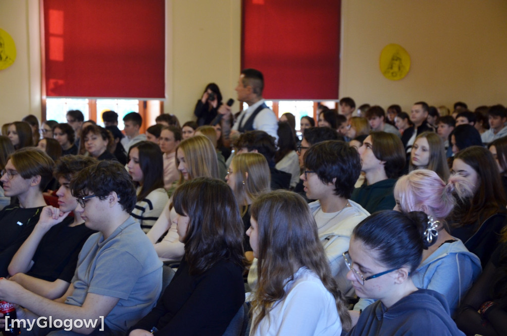 Warsztaty Stop Hejt w I LO w Głogowie