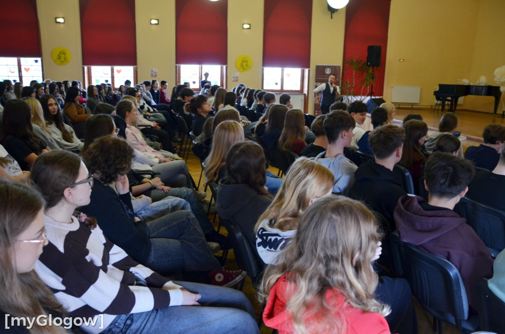 Warsztaty Stop Hejt w I LO w Głogowie