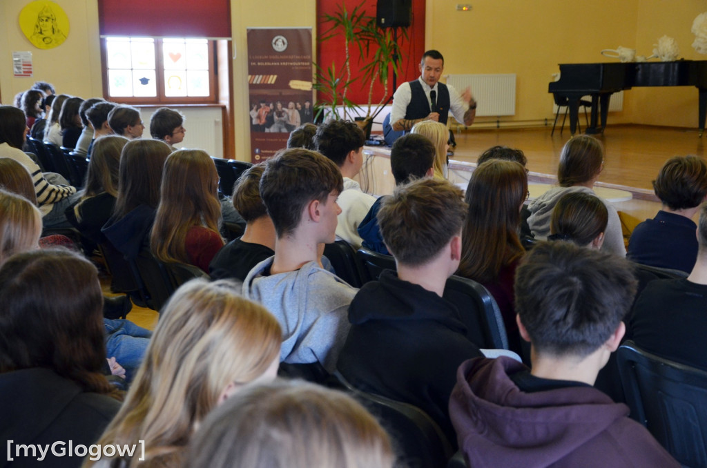 Warsztaty Stop Hejt w I LO w Głogowie