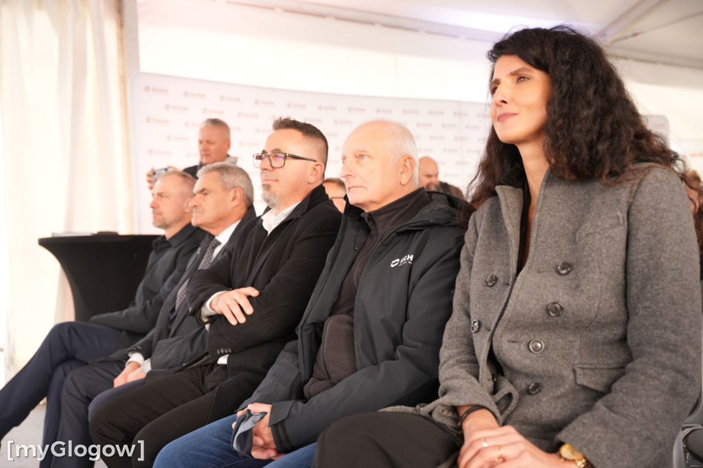 Donald Tusk na budowie szybu KGHM w Retkowie