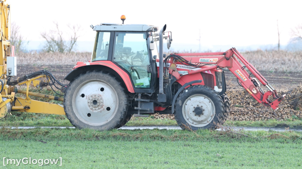 Kraksa na drodze orskiej za Głogowem