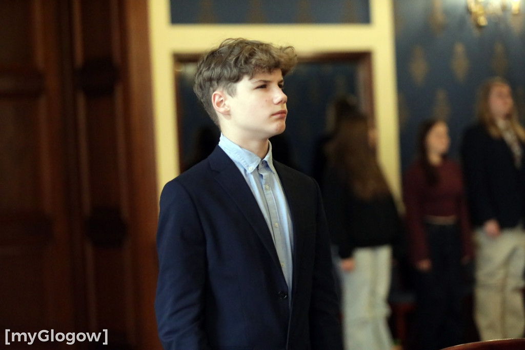 Pierwsza sesja Młodzieżowej Rady Miasta Głogowa