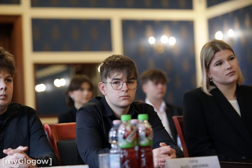 Pierwsza sesja Młodzieżowej Rady Miasta Głogowa