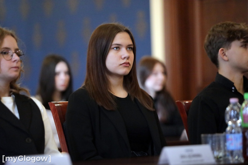 Pierwsza sesja Młodzieżowej Rady Miasta Głogowa