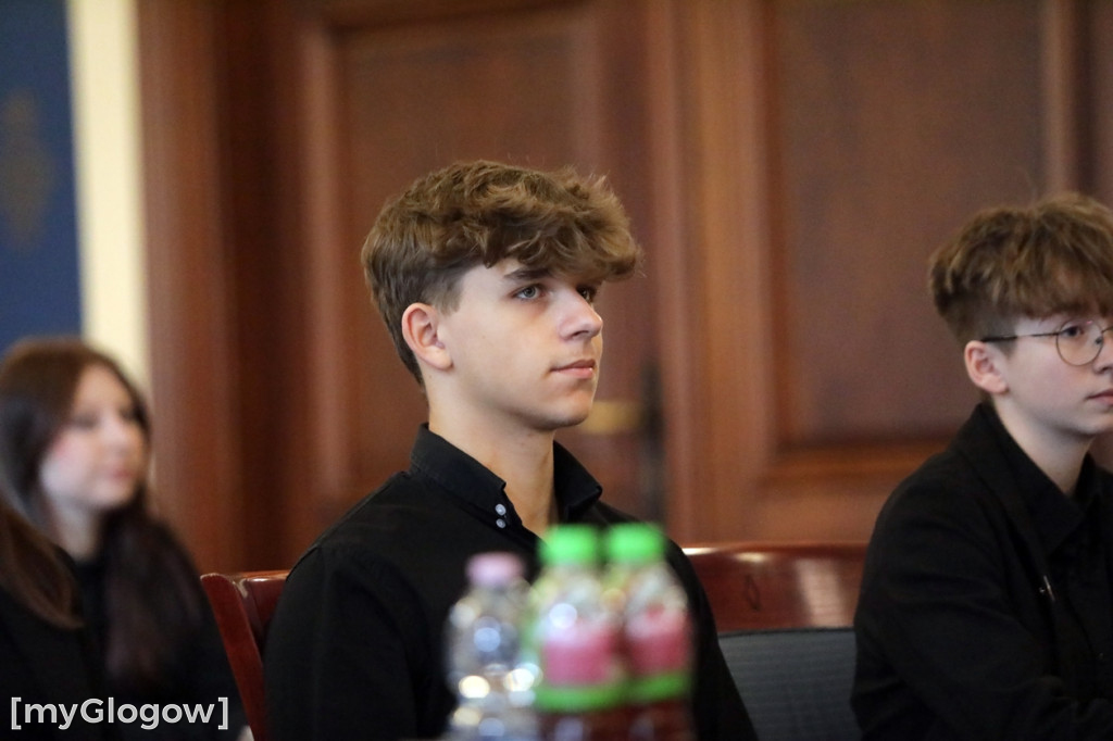 Pierwsza sesja Młodzieżowej Rady Miasta Głogowa