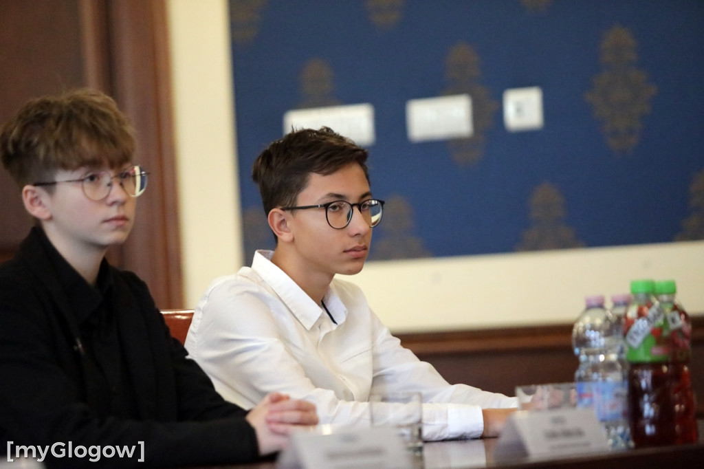 Pierwsza sesja Młodzieżowej Rady Miasta Głogowa