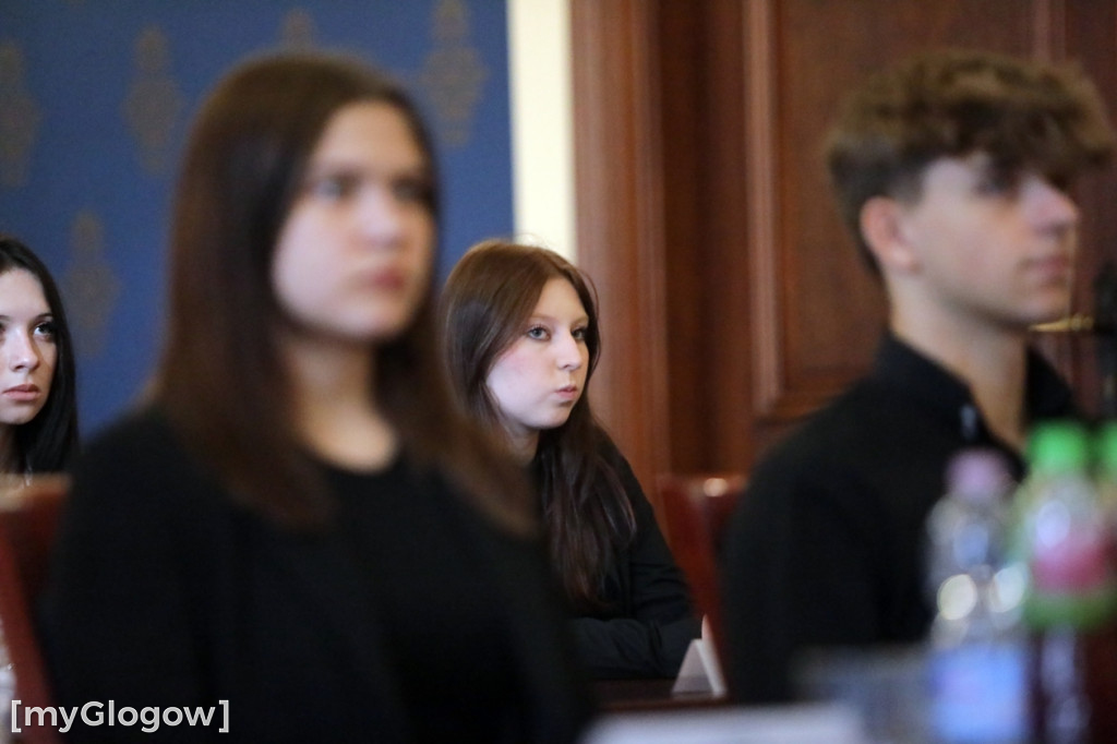 Pierwsza sesja Młodzieżowej Rady Miasta Głogowa