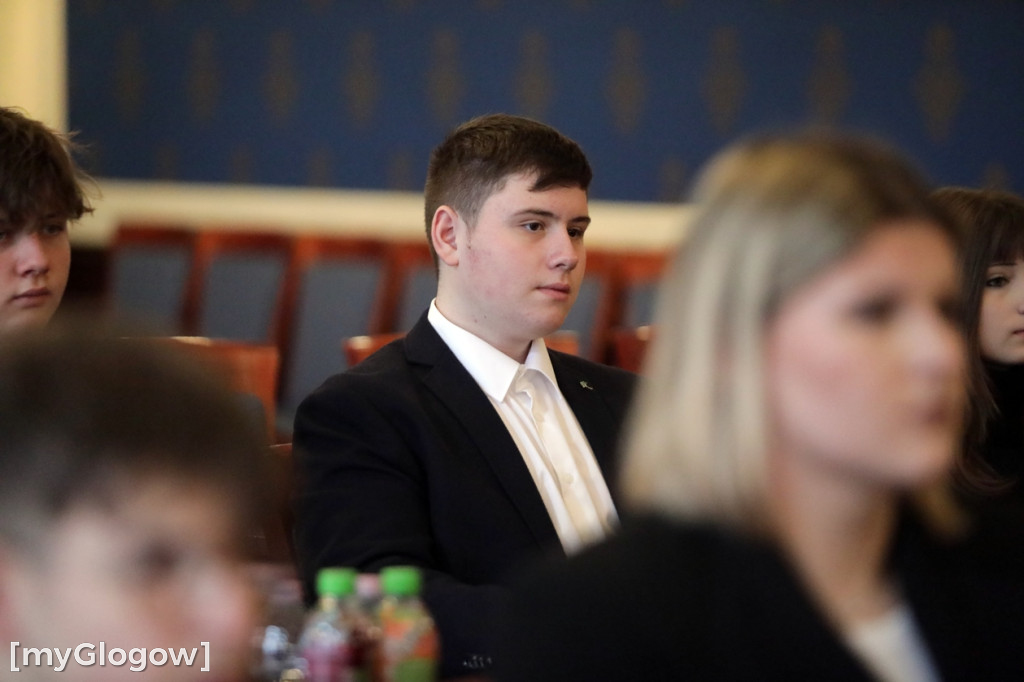 Pierwsza sesja Młodzieżowej Rady Miasta Głogowa
