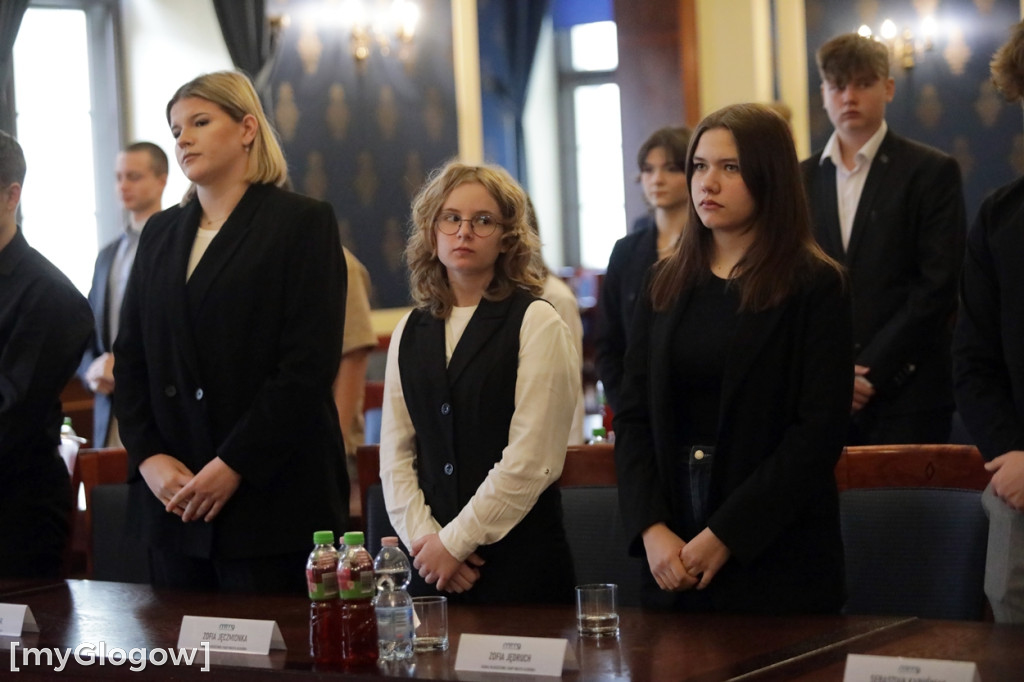 Pierwsza sesja Młodzieżowej Rady Miasta Głogowa